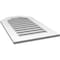 Ekena Millwork Octagonal Top Surface Mount PVC Gable Vent: Functional, w/ 3-1/2"W x 1"P Standard Frame, 20"W x 34"H GVPOT20X3401SF - alternate 5